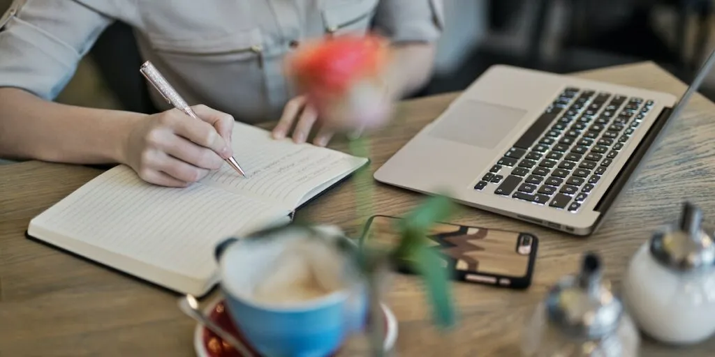 Organized workspace representing structured creative process